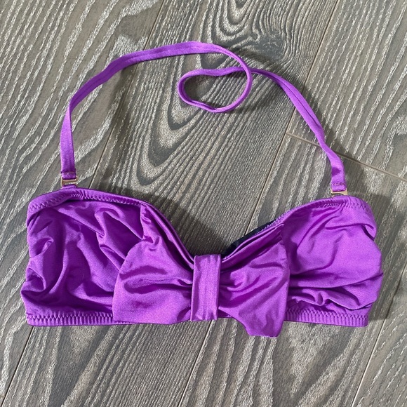 Brand new bow bandeau bikini top US4 - Picture 1 of 2